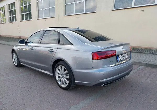 barlinek Audi A6 cena 68500 przebieg: 228000, rok produkcji 2016 z Barlinek